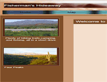 Tablet Screenshot of fishermanshideaway.net